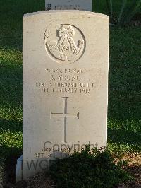 Salonika (Lembet Road) Military Cemetery - Young, Basil